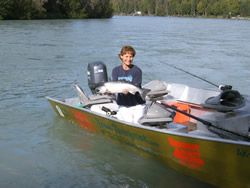 silver salmon fishing on the kenai river rental boat