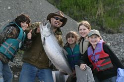 Luke Short Kenai King with Friends