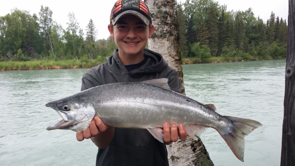 Coop with Papi's Saturday Salmon