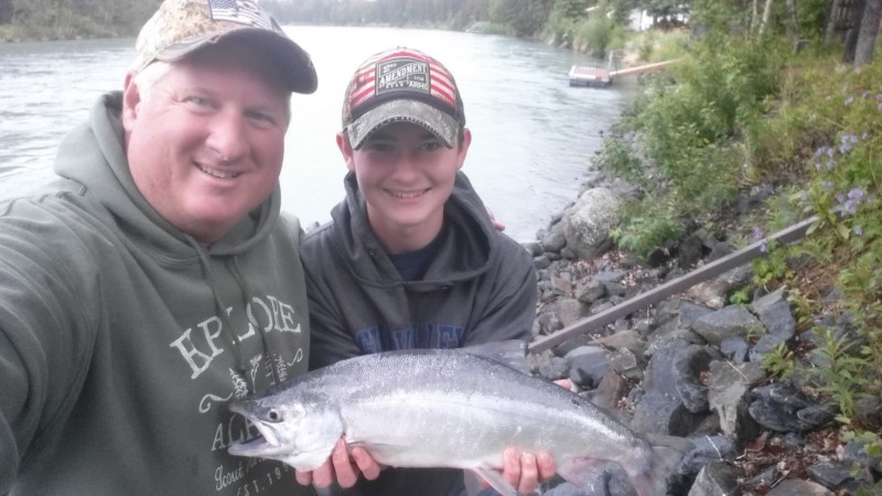 Papi & Coop Saturday Morning Salmon