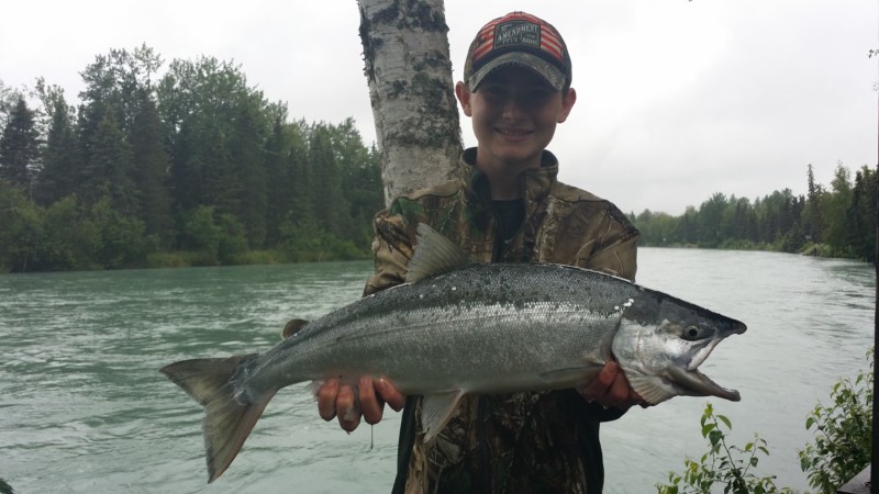 CJ's 1st Kenai Sockeye of 2016