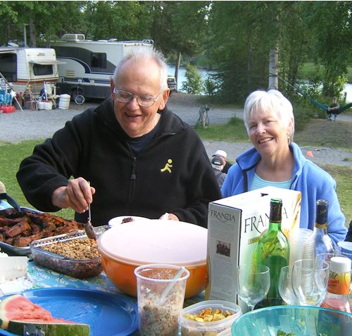 Dining with Denny & Linda