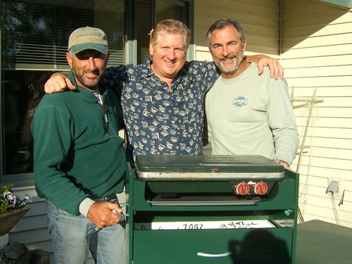 Thanks to Dave & Jim for the "Finn Cooker"