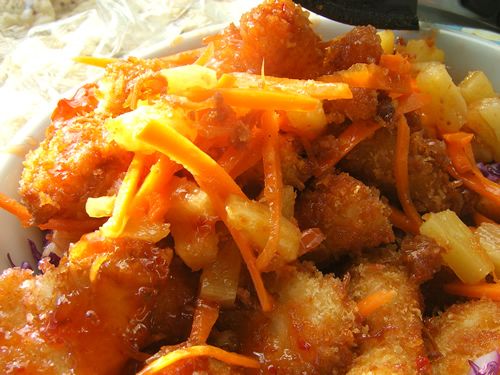 Sweet & Sour Alaska Halibut